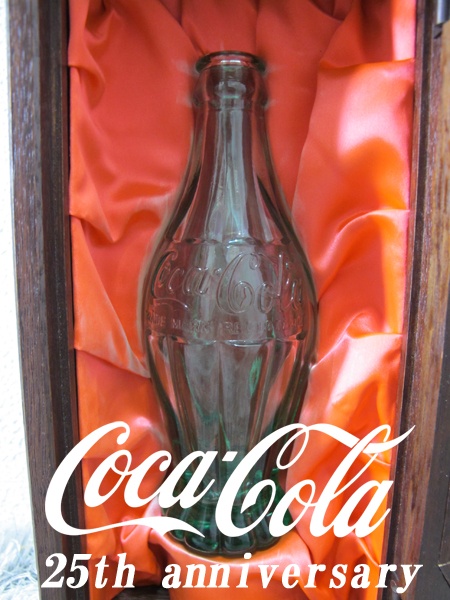 Coca-Cola コカ・コーラ 25周年記念ルートボトル 1982-